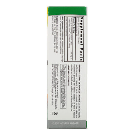 Nature's Answer, Turmeric-3, Alcohol-Free, 1 fl oz (30 ml) - Imagem 2