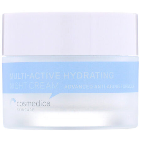 Cosmedica Skincare, Creme Noturno Hidratante Multiativo, Fórmula Avançada Antienvelhecimento, 1,76 oz (50 g)