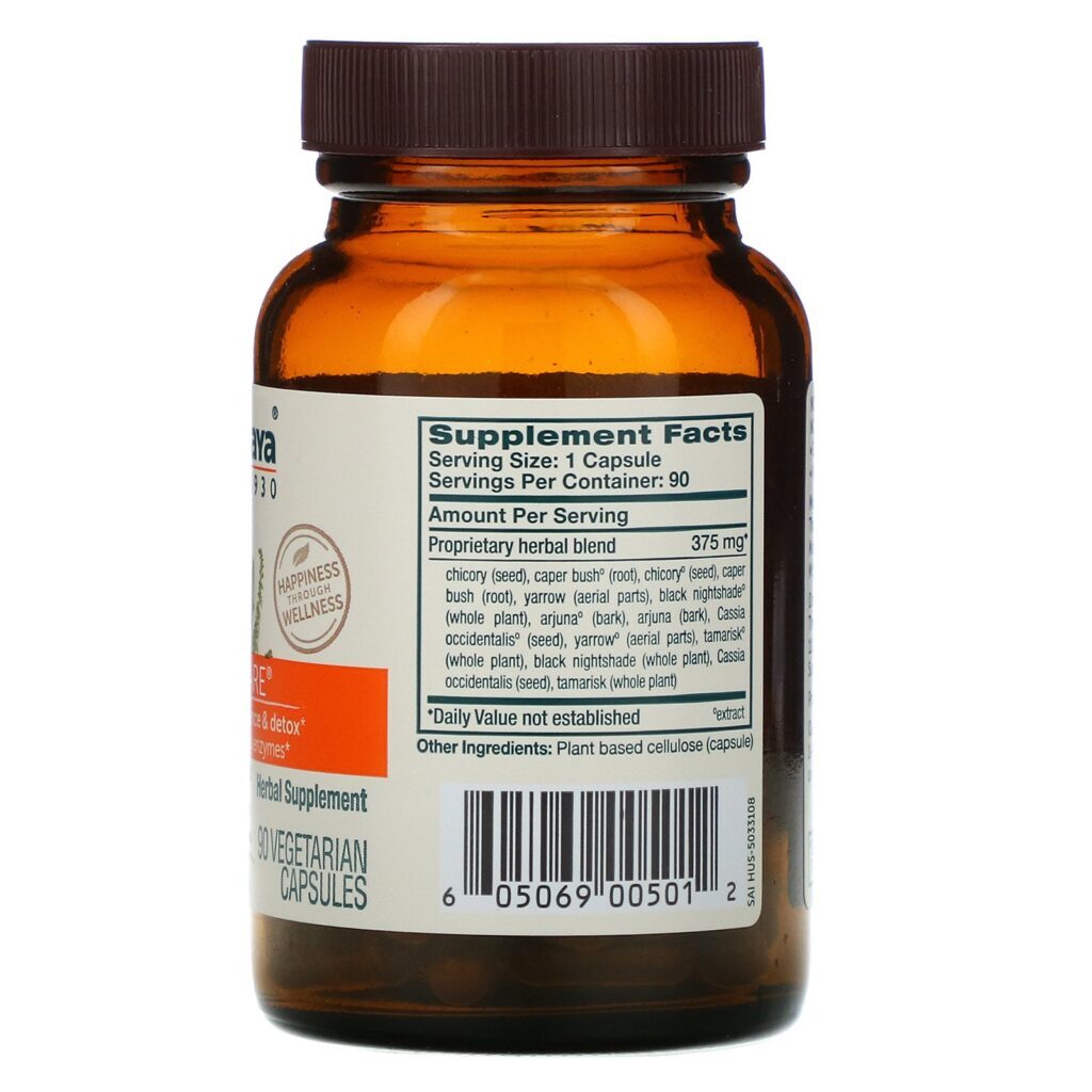 Himalaya, LiverCare, 90 Cápsulas Vegetarianas - Imagem 4