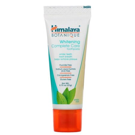 Himalaya, Creme Dental Branqueador de Menta para Viagem, 21 g (0,75 oz)