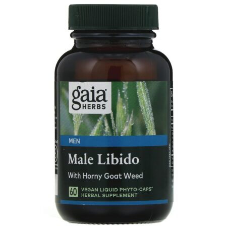 Gaia Herbs, Male Libido with Horny Goat Weed, Saw Palmetto, Maca & Gaia-Grown Oats, 60 Vegan Liquid Phyto-Caps - Image 3