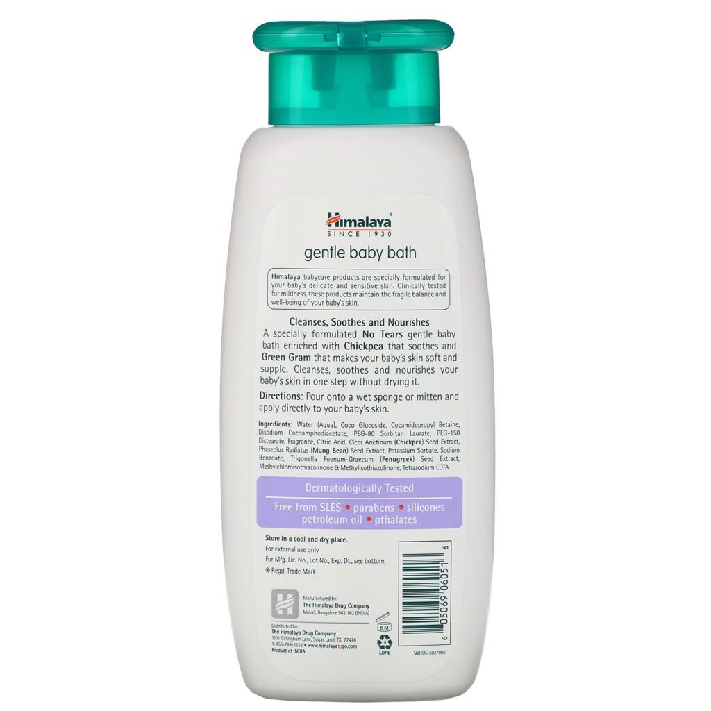 Himalaya, Banho Suave para Bebês, 13,53 fl oz (400 ml) - Imagem 2