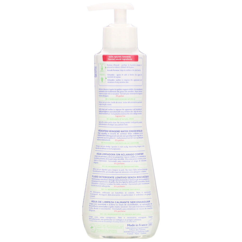 Mustela, Baby, No-Rinse Soothing Cleansing Water, 10.14 fl oz (300 ml) - Imagem 2