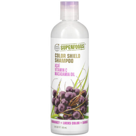 Petal Fresh, Pure, SuperFoods, Color Shield Shampoo, Acai, Vitamin C & Macadamia Oil, 12 fl oz (355 ml)