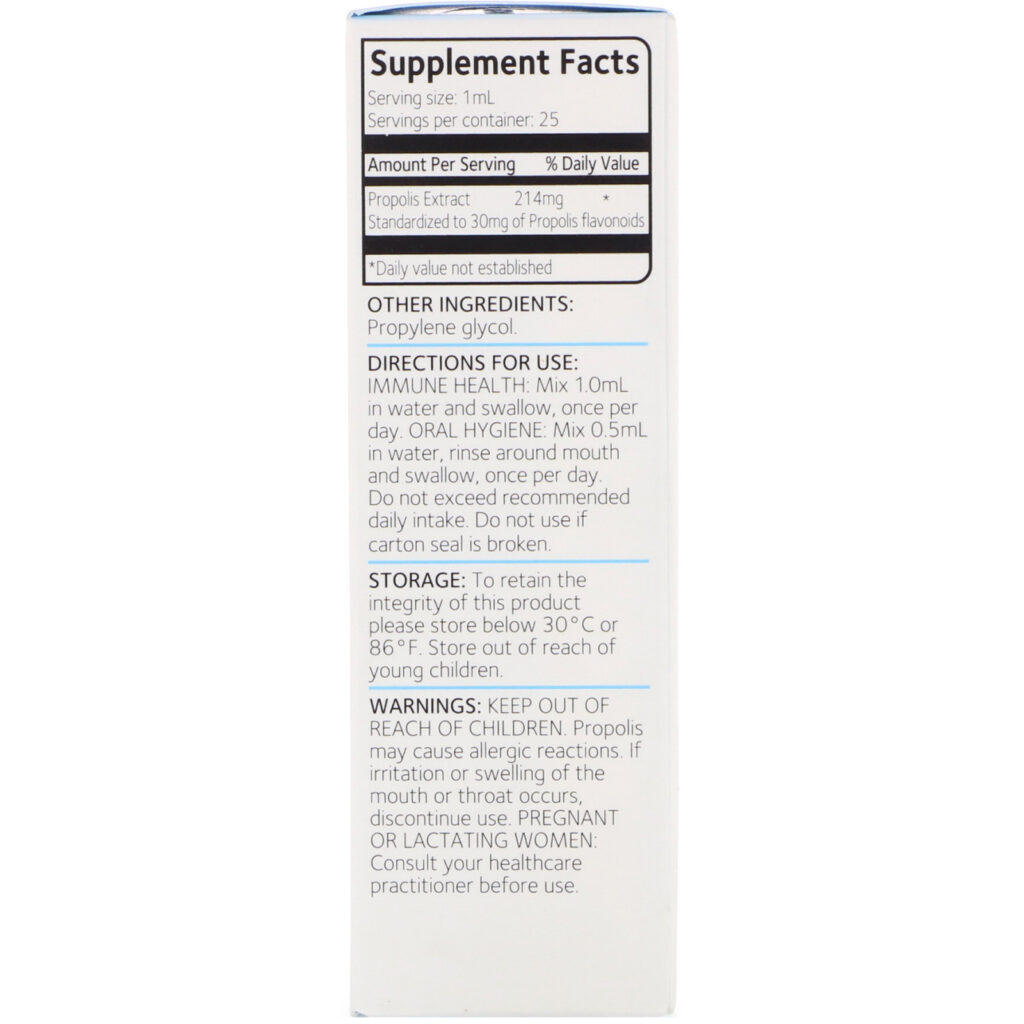 Comvita, Extrato de Própolis, Extraforte, Sem Álcool, PFL 30, 25 ml - Imagem 2