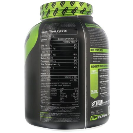 MusclePharm, Combat Protein Powder, Baunilha, 1.814 g (4 lbs) - Image 2