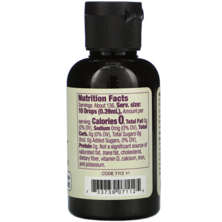 Now Foods, Real Food, Organic Monk Fruit, Zero-Calorie Liquid Sweetener, Caramel, 1.8 fl oz (53 ml) - Image 2