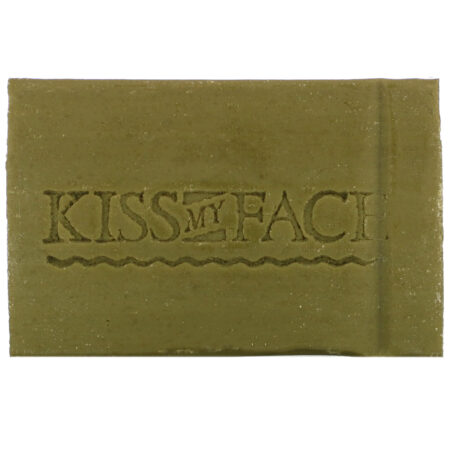 Kiss My Face, Olive Oil Soap, Olive & Green Tea, 8 oz (230 g) - Image 3