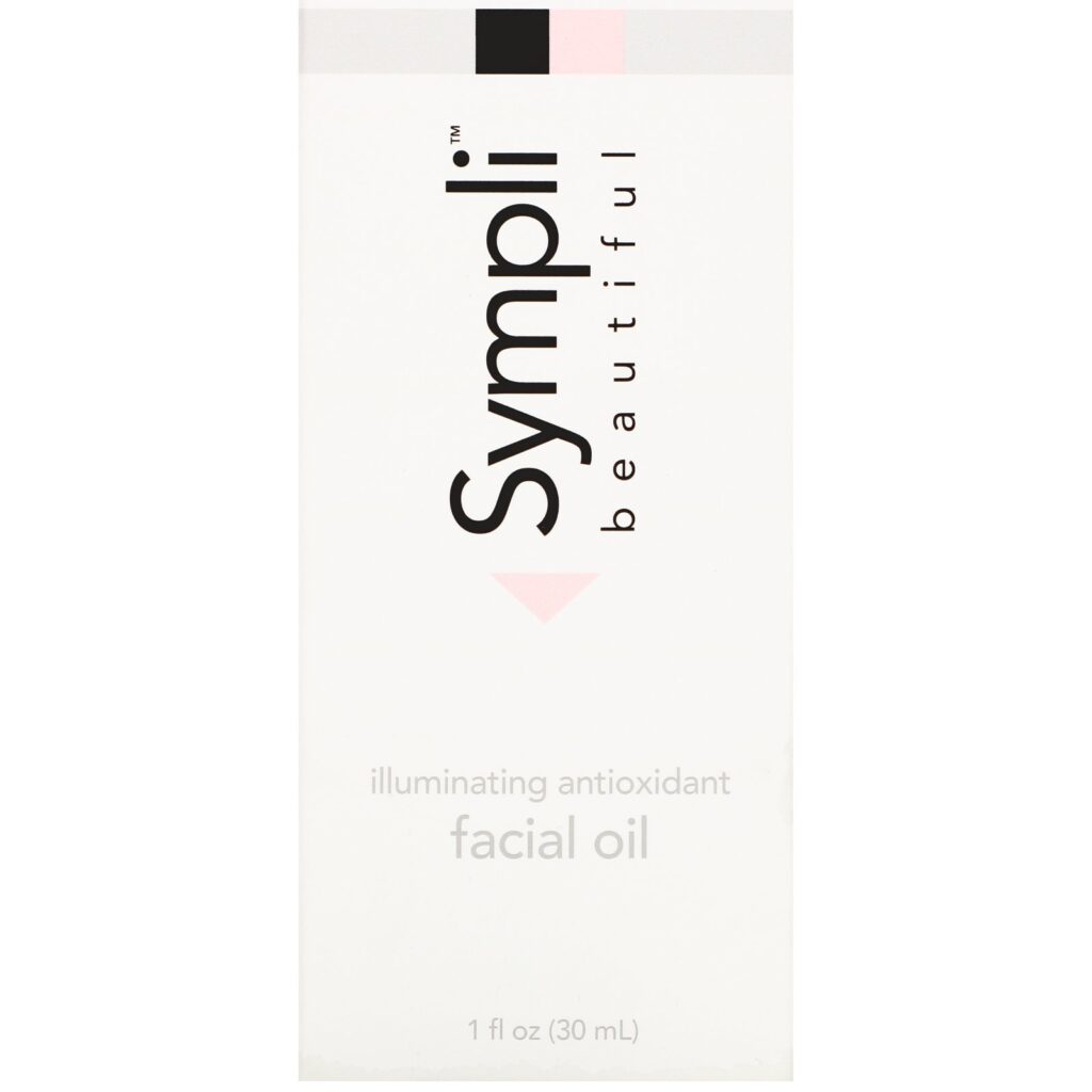 Sympli Beautiful, Óleo Facial Iluminador Antioxidante, 30 ml (1 fl oz) - Imagem 3