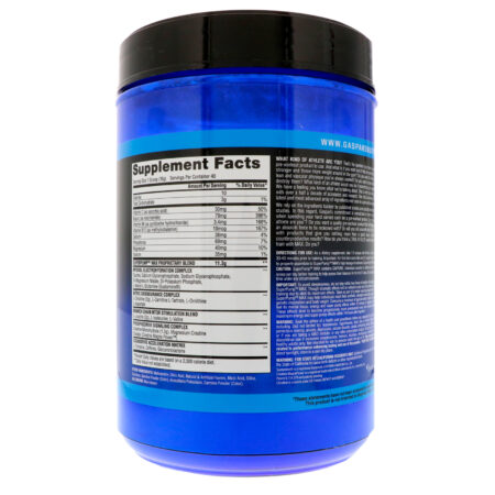 Gaspari Nutrition, Máximo SuperImpulso, Framboesa Azul Refrescante, 1.41 lbs (640 g) - Image 2