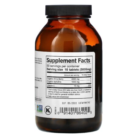 Pure Planet, Amla Plus, 500 mg, 500 Comprimidos - Image 2