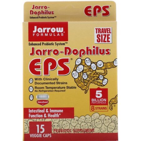 Jarrow Formulas, Jarro-Dophilus EPS, 5 Billion, 15 Veggie Caps