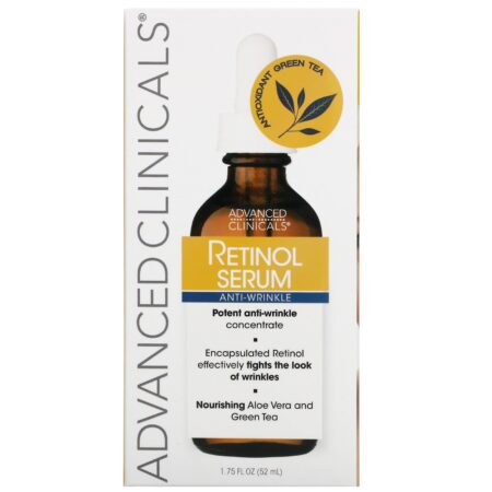 Advanced Clinicals, Soro Retinol, Antirrugas, 52 ml (1,75 fl oz) - Image 2