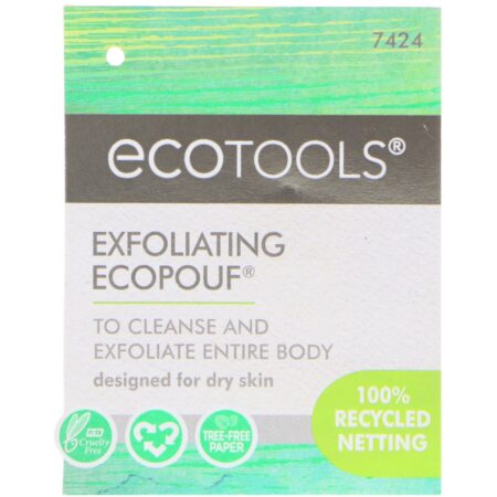 EcoTools, Esponja Esfoliante EcoPouf, 1 Esponja - Image 2