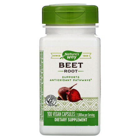 Nature's Way, Beet Root, 1,000 mg, 100 Vegan Capsules