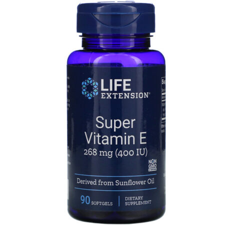 Life Extension, Super Vitamina E, 400 UI, 90 Cápsulas Softgel