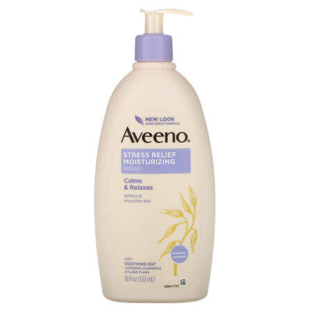 Aveeno, Loção Hidratante Stress Relief, 532 ml (18 fl oz)