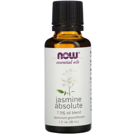 Now Foods, Essential Oils, Jasmim Absoluto, 1 fl oz (30 ml)