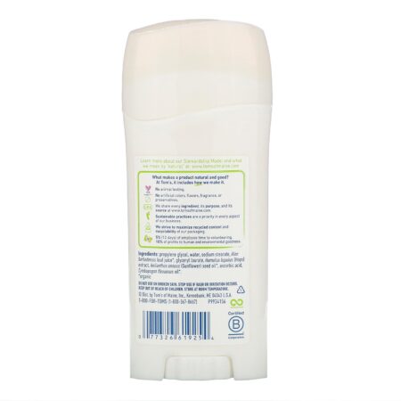 Tom's of Maine, Natural Deodorant, Original Care, Unscented, 2.25 oz (64 g) - Image 2