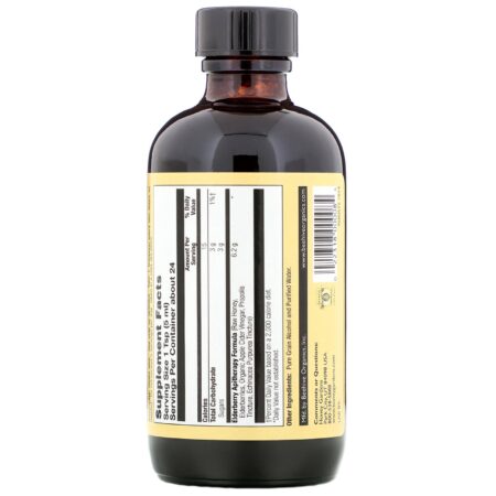 Honey Gardens, Xarope de Sabugueiro com Mel Puro Apiterapêutico, Própolis e Sabugo, 120 ml (4 fl oz) - Image 2