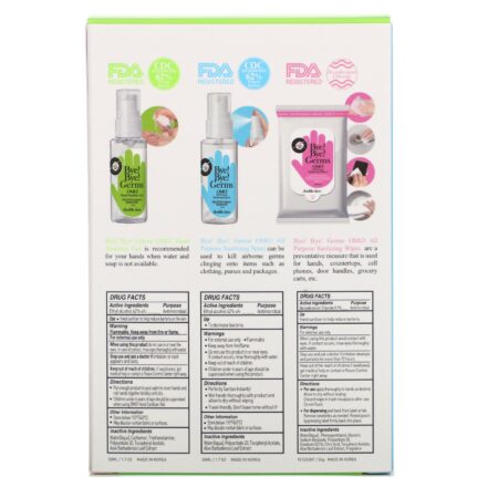 Double Dare, OMG!, Bye Bye Germs, Sanitizing Essential Kit, 3 Piece Kit - Image 3