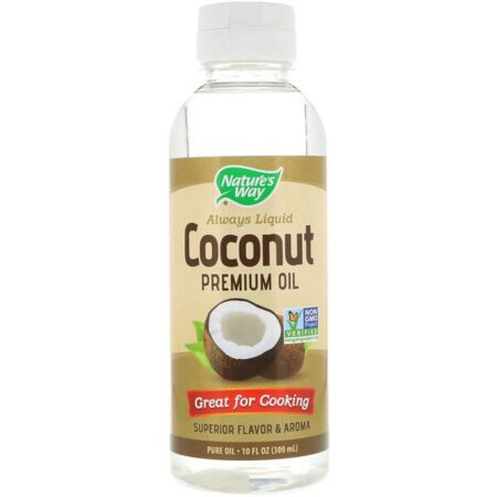 Nature's Way, Óleo de Coco Líquido Premium, 300 ml (10 fl oz)