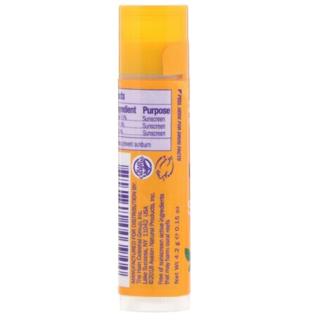 Alba Botanica, Protetor Labial Hidratante com Protetor Solar, FPS 25, 4,2 g (0,15 oz) - Image 3