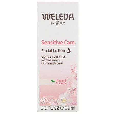 Weleda, Sensitive Care Facial Lotion, Almond Extracts, 1.0 fl oz (30 ml) - Image 2