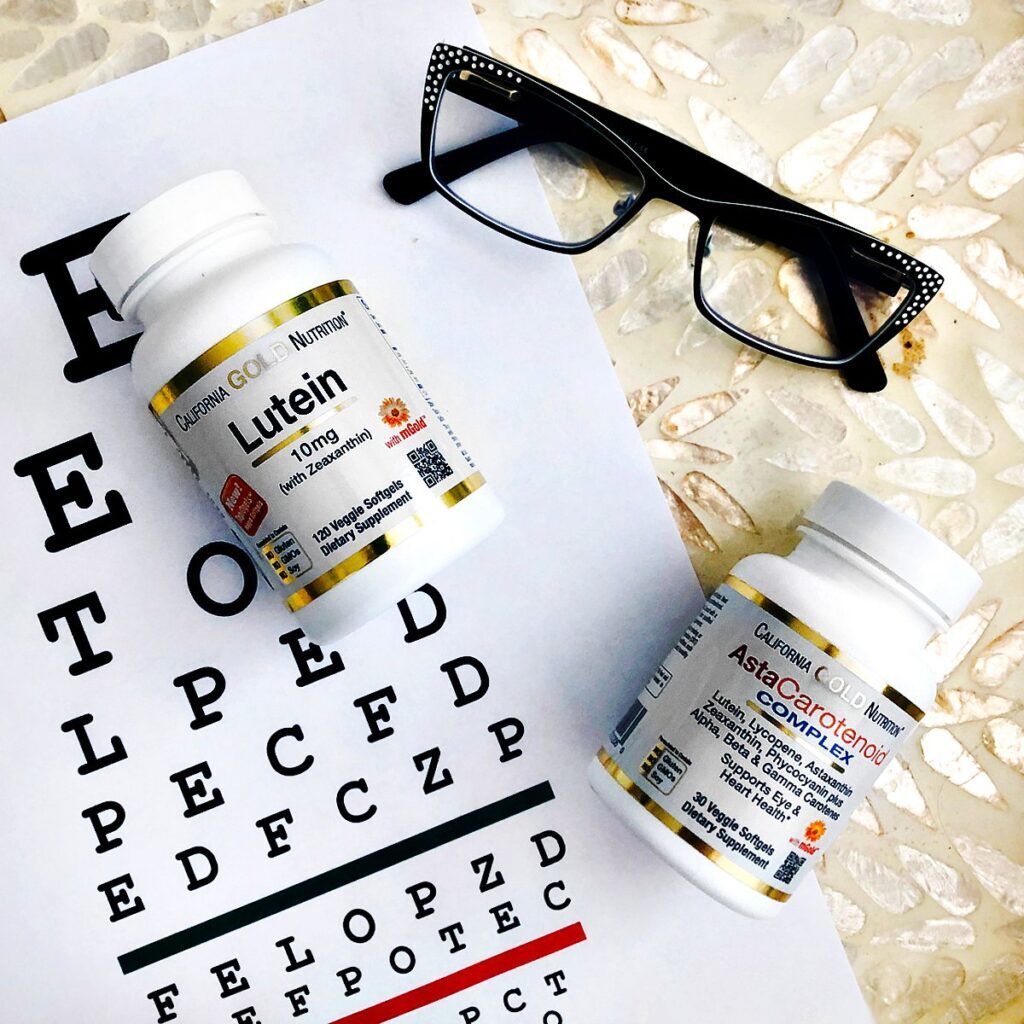 California Gold Nutrition, Luteína com Zeaxantina, 20 mg, 60 Cápsulas Gelatinosas Vegetais - Imagem 4