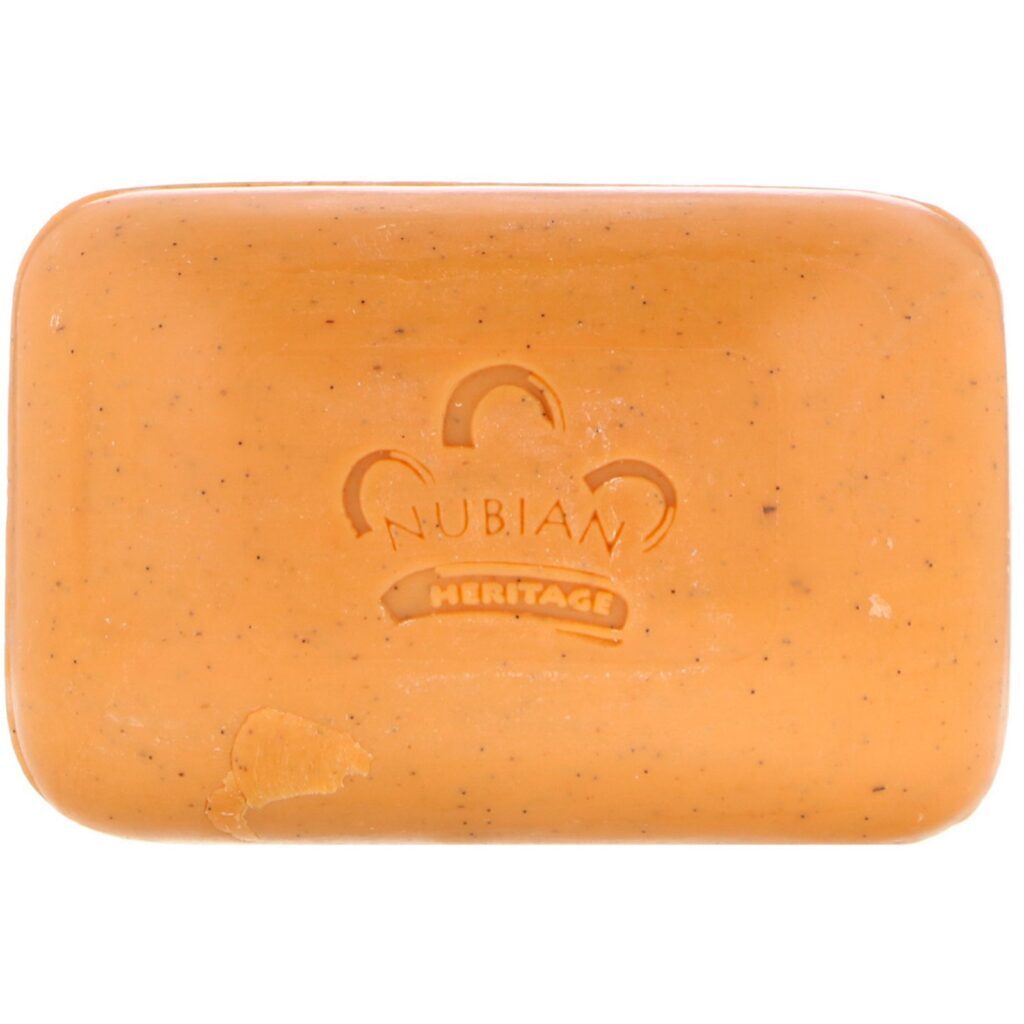 Nubian Heritage, Sabonete em Barra de Mel e Cominho Preto, 5 oz (142 g) - Imagem 3