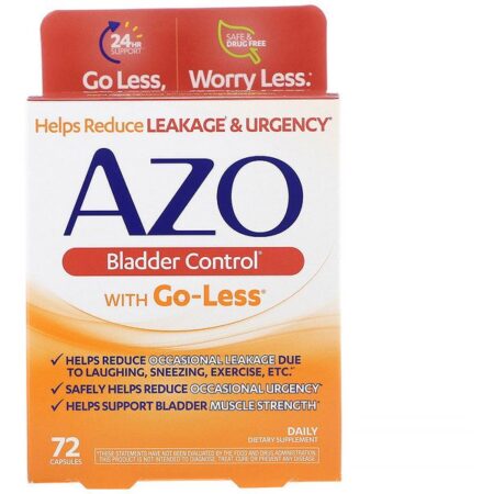 Azo, Controle da Bexiga com Go-Less, 72 Cápsulas