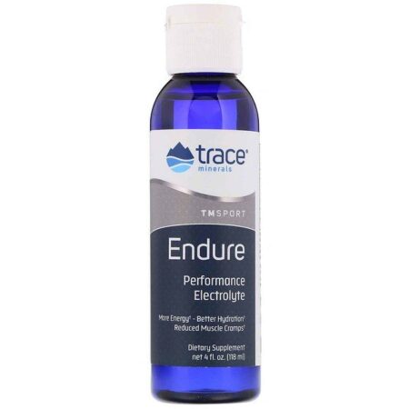 Trace Minerals Research, Endure, Eletrólito para Performance, 118 ml (4 fl oz)