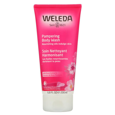 Weleda, Pampering Body Wash, Wild Rose Extracts, 6.8 fl oz (200 ml)