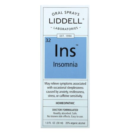 Liddell, Ins, Insônia, Spray Oral, 1 fl oz (30 ml) - Image 2