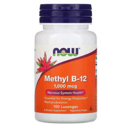 Now Foods, Metil B-12, 1.000 mcg, 100 Losangos