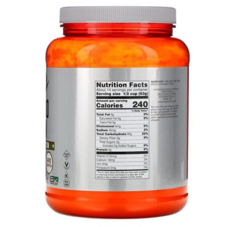 Now Foods, Sports, Carbo Gain, 907 g (2 lbs) - Imagem 2