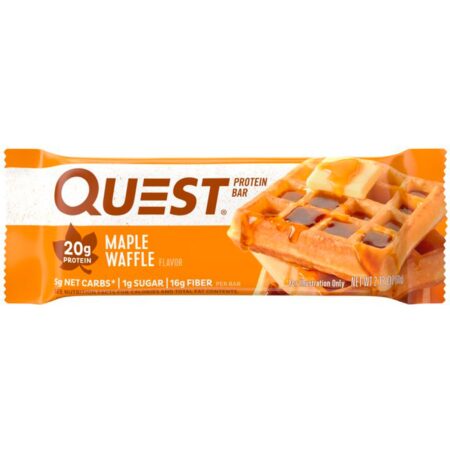 Quest Nutrition, Barra de Proteínas, Waffle de Bordo, 12 Barras, 60 g (2,12 oz) Cada - Image 4