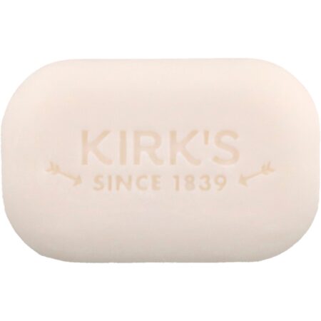 Kirk's, Gentle Castile Soap Bar, Fragrance Free, 4 oz (113 g) - Image 2