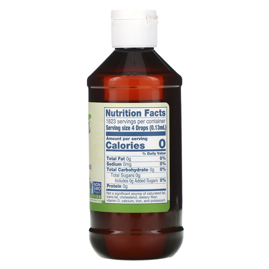 Now Foods, Orgânico, BetterStevia, Adoçante Líquido com Zero Calorias, 8 fl oz (237 ml) - Imagem 2
