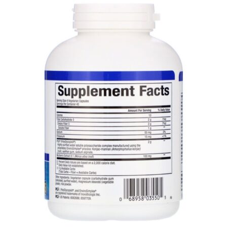 Natural Factors, WellBetX PGX, Plus Mulberry, 180 Vegetarian Capsules - Imagem 2