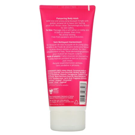 Weleda, Pampering Body Wash, Wild Rose Extracts, 6.8 fl oz (200 ml) - Image 2