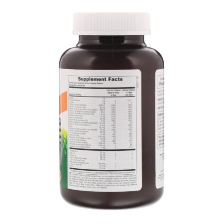 Nature's Plus, Fonte de Vida, Animal Parade, Suplemento Multivitamínico e Multimineral Mastigável para Crianças, Sabor Natural de Laranja, 180 Bichinhos - Image 2