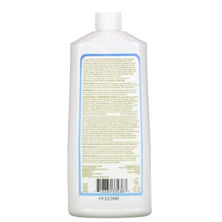 Desert Essence, Coconut Oil Mouthwash, Coconut Mint, 16 fl oz (473 ml) - Image 2