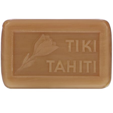 Monoi Tiare Tahiti, French-Milled Soap Enriched with Monoi, Tiare Scent, 4.55 oz (130 g) - Image 3