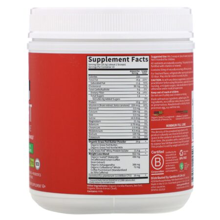 Garden of Life, Shake de Emagrecimento Keto Fit Dr. Formulated, Baunilha, 355 g (12,52 oz) - Image 2