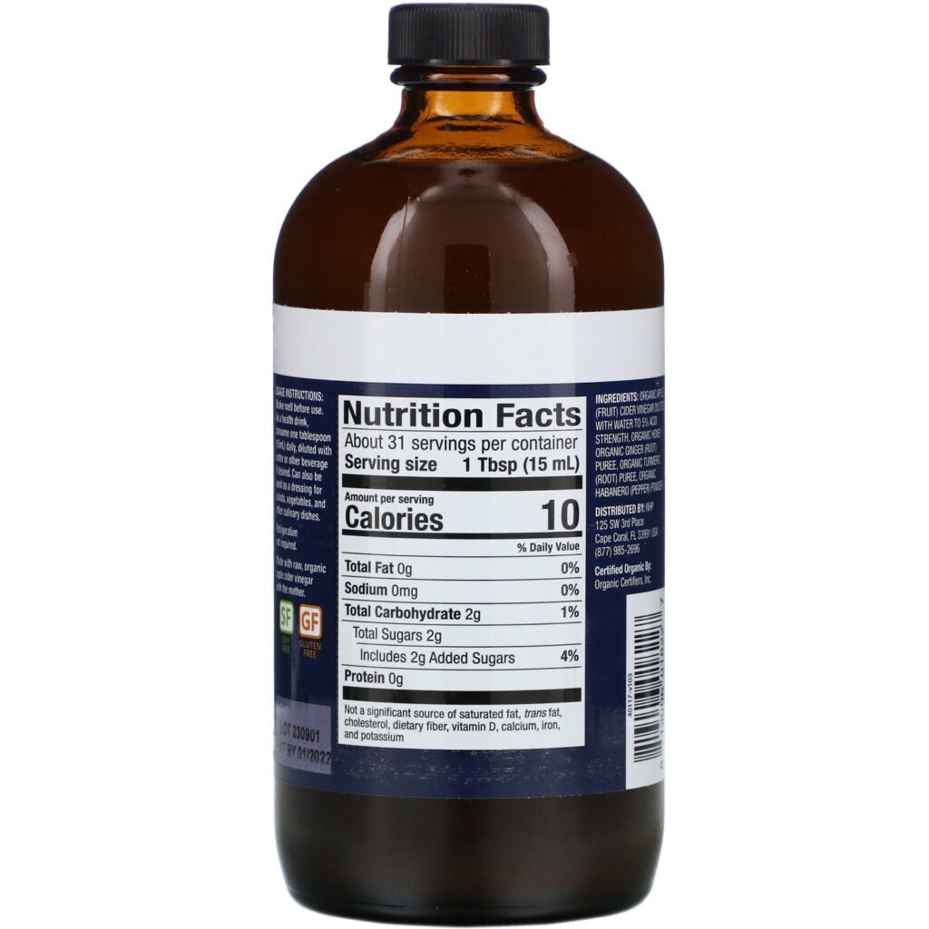 Dr. Mercola, Organic Keto Apple Cider Vinegar, Spicy, 16 oz (473 ml) - Imagem 2