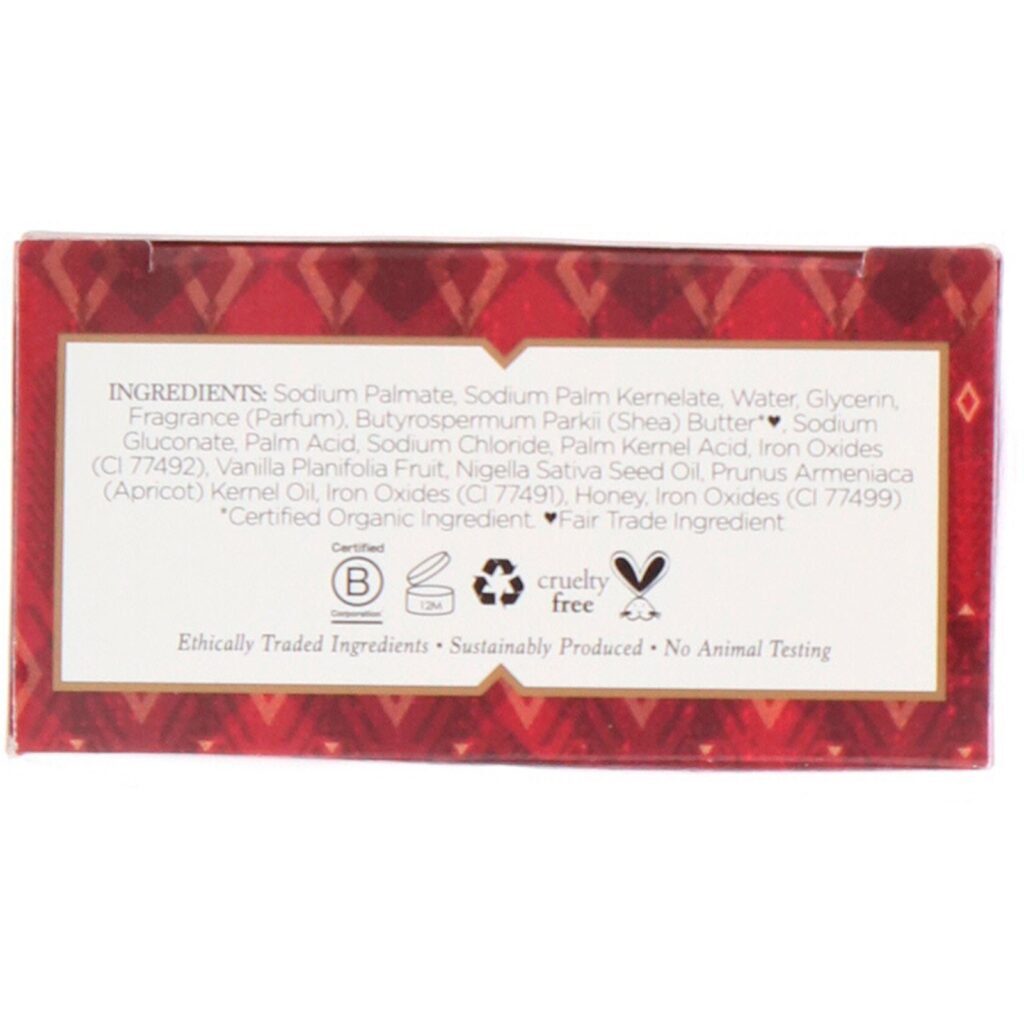 Nubian Heritage, Sabonete em Barra de Mel e Cominho Preto, 5 oz (142 g) - Imagem 2