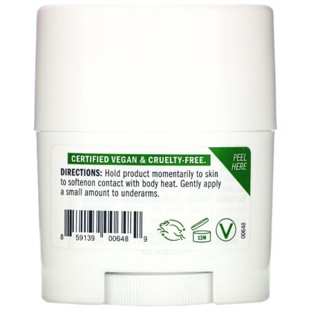 Schmidt's, Natural Deodorant, Sensitive Skin Formula, Jasmine Tea, 0.7 oz (19.8 g) - Image 2