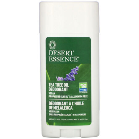 Desert Essence, Desodorante, Óleo de Melaleuca, 70 ml