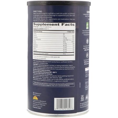 Biochem, 100% Whey Isolate Protein, Natural, 12.3 oz (350 g) - Imagem 2